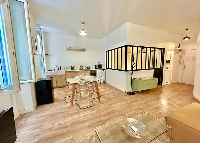 Chez Marie Et Romain- Appartement De Charme Au Coeur De La Joliette Proche Panier Centre Ville